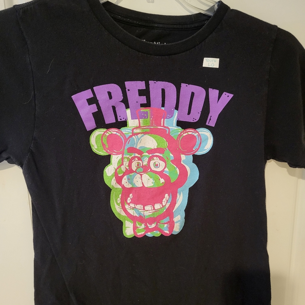 Five Nights At Freddy's Youth Large T Shirt Awesome Graphics